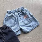 【73-120cm】ショートパンツ ベビー デニム カジュアル - 画像 (6)