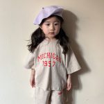 【80-150cm】セットアップ ショートパンツ カジュアル スポーツ - 画像 (16)