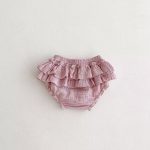 【73-100cm】ショートパンツ ベビー 無地 フリル おしゃれ - 画像 (11)