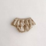 【73-100cm】ショートパンツ ベビー 無地 フリル おしゃれ - 画像 (12)