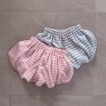 【73-120cm】ショートパンツ フリル ボンボンパンツ シンプル - 画像 (3)