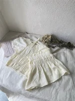 【73-100cm】セットアップ ベビー パフスリーブ スカート - 画像 (23)