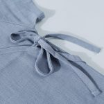 【73-100cm】ロンパース ベビー 浴衣前開き コットンリネン - 画像 (9)