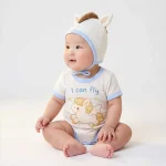 【66-90cm】ロンパース ベビー 韓国風 馬デザイン - 画像 (6)