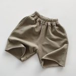 【80-130cm】五分丈パンツ ゴムウエスト スライス コットン - 画像 (7)
