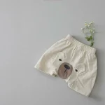【66-90cm】パンツ or ポロ トップス ベビー 韓国風 ベアーデザイン - 画像 (26)