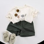 【80-130cm】ショートパンツ キッズ服 ユニセックス 合わせやすい - 画像 (13)