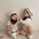 【66-90cm】ロンパースセット ベビー シェフ変装 シンプル - 画像 (5)