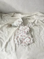 【66-90cm】ロンパース ベビー 小花柄 サロペット - 画像 (21)
