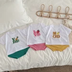 【66-100cm】セットアップ ロンパース ベビー 韓国風 フルーツ柄 - 画像 (11)