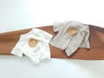 【66-100cm】セットアッ プ ベビー 韓国風 ドット＆チェック3点 - 画像 (26)
