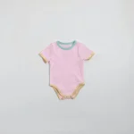 【66-90cm】ロンパース ベビー バイカラー シンプル - 画像 (8)