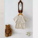 【66-100cm】セットアップ ベビー 小花柄ORレモンワッフル - 画像 (8)