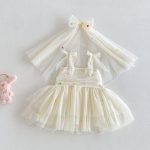 【73-100cm】キャミワンピース ベビー チュール スウィート