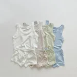 【66-90cm】セットアップ ベビー 韓国風 シンプル