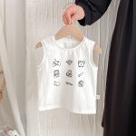 【73-100cm】ベスト ベビー アイコン柄 タンクトップ - 画像 (12)