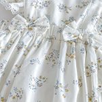 【66-90cm】ロンパース ベビー フリルダブル 蝶結び - 画像 (12)
