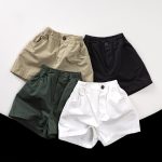 【80-130cm】ショートパンツ キッズ服 ユニセックス 合わせやすい - 画像 (10)