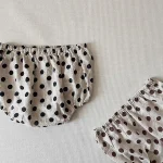 【66-90cm】ショートパンツ ベビー ドット シンプル - 画像 (23)