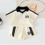 【80-130cm】セットアップ ベビー スポーティー 23ロゴ - 画像 (6)