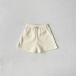 【73-100cm】ボトムス ショートパンツ ベビー 韓国風 ボタン付き - 画像 (11)