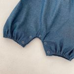 【66-90cm】ロンパース ベビー フリル デニム サロペット - 画像 (13)