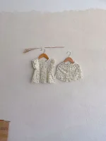 【73-100cm】セットアップ ベビー 肩フリル シンプル - 画像 (20)