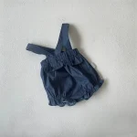【66-90cm】サロペット ベビー 韓国風 合わせやすい - 画像 (7)