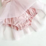 【66-90cm】ロンパース ベビー リボン ワンピース風 - 画像 (28)