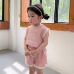【80-130cm】セットアップ 女の子 レースフリル ノースリーブ - 画像 (16)