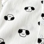 【80-160cm】セットアップ キッズ 総柄 プリント ノースリーブ - 画像 (10)