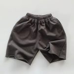 【80-130cm】五分丈パンツ ゴムウエスト スライス コットン - 画像 (4)