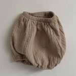 【73-100cm】ショートパンツ ベビー おむつ 対応 モンペ - 画像 (6)