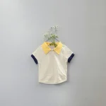 【66-90cm】パンツ or ポロ トップス ベビー 韓国風 ベアーデザイン - 画像 (24)
