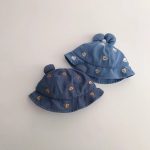 【GOODS】ハット アニマル柄 デニム 帽子 リボン付き - 画像 (3)