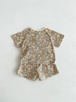 【66-100cm】セットアップ ベビー 小花柄ORレモンワッフル - 画像 (49)