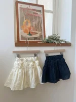 【73-100cm】セットアップ ベビー パフスリーブ スカート - 画像 (11)