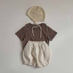 【73-100cm】ショートパンツ ベビー おむつ 対応 モンペ - 画像 (10)