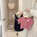 【73-120cm】ワンピース ベビー ウサギ デニム - 画像 (7)