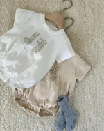 【66-90cm】ロンパース ベビー 韓国風 うさぎ - 画像 (16)