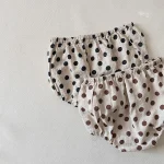 【66-90cm】ショートパンツ ベビー ドット シンプル - 画像 (21)