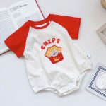 【66-90cm】ロンパース ベビー 食べ物がモチーフカラー - 画像 (4)