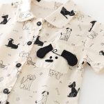 【73-100cm】セットアップ ベビー ペット柄 かわいい - 画像 (8)