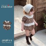 【66-90cm】ロンパース ベビー フランス風 フリル かわいい - 画像 (5)