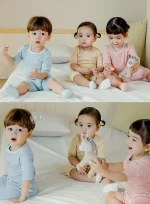 【66-90cm】ルームウェア ベビー カラフル カジュアル - 画像 (5)