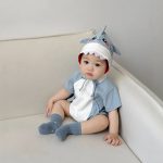 【66-90cm】ロンパース ベビー サメ 変装 かわいい - 画像 (6)