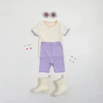 【73-100cm】セットアップ ベビー 韓国風 バイカラー - 画像 (8)