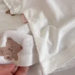 【66-100cm】Tシャツ ベビー うさぎor熊柄orノーカラー - 画像 (21)