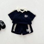 【80-130cm】セットアップ ベビー スポーティー 23ロゴ - 画像 (9)