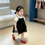 【73-120cm】トップスorドレス ベビー ブラック スリップ - 画像 (5)
